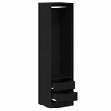 Armoire Chêne noir 50 x 50 x 200 cm Bois d'ingénierie