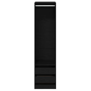 Armoire Chêne noir 50 x 50 x 200 cm Bois d'ingénierie