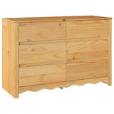 Commode Drammen Chêne 111 x 43 x 73,5 cm Bois de pin massif