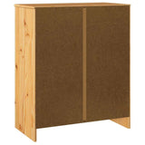 Commode Drammen Chêne 76,5 x 40 x 91 cm Bois de pin massif