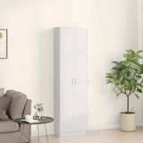 Armoire avec étagère Blanc 55 x 25 x 189 cm Bois d'ingénierie