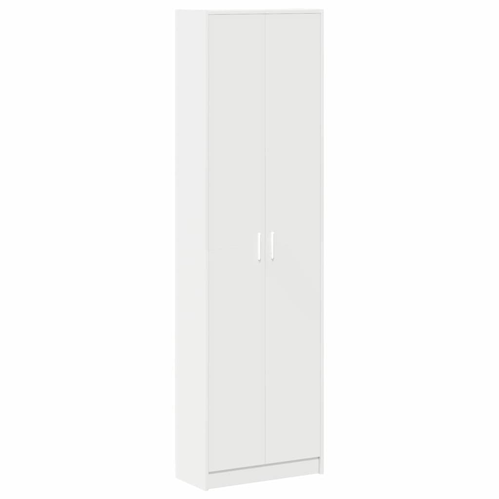 Armoire avec étagère Blanc 55 x 25 x 189 cm Bois d'ingénierie