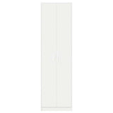 Armoire avec étagère Blanc 55 x 25 x 189 cm Bois d'ingénierie