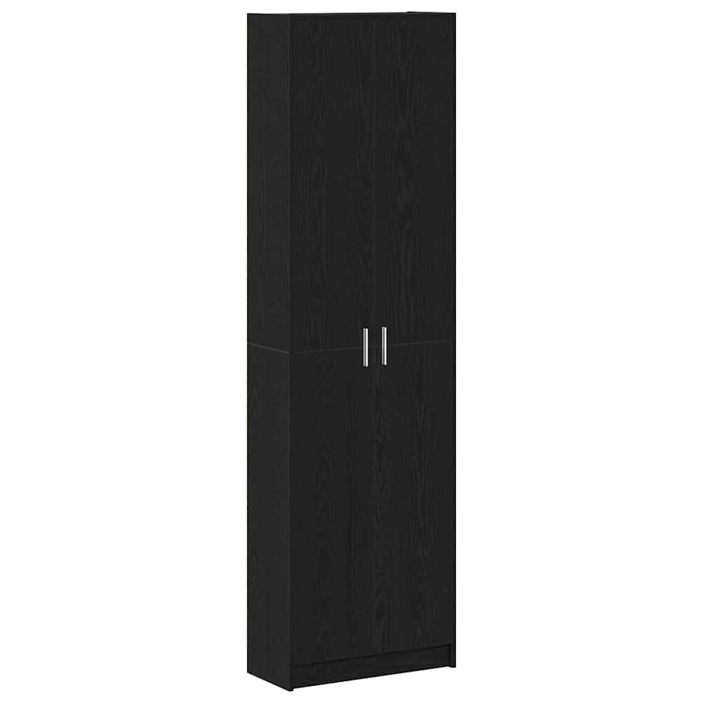 Armoire Chêne noir 55 x 25 x 189 cm Bois d'ingénierie