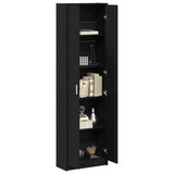 Armoire Chêne noir 55 x 25 x 189 cm Bois d'ingénierie