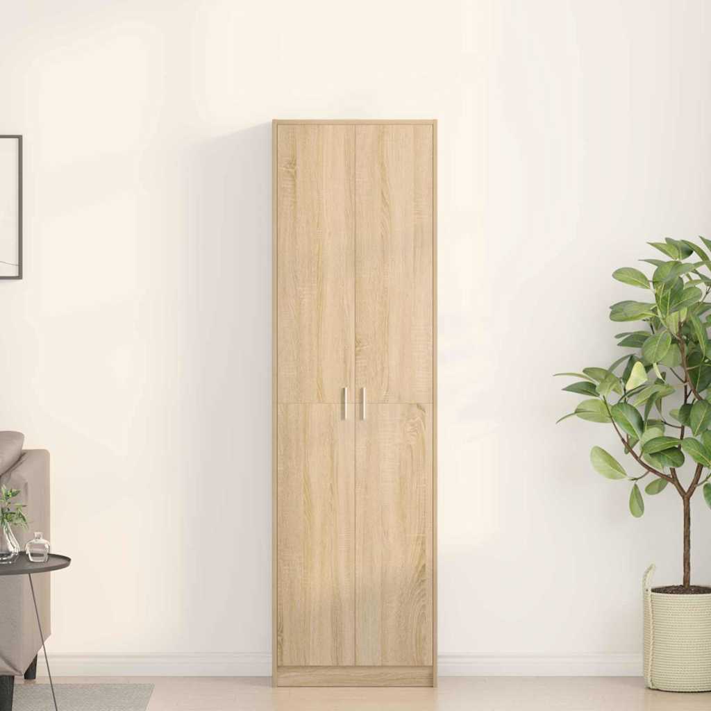 Armoire Chêne sonoma 55 x 25 x 189 cm Bois d'ingénierie