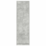 Armoire Gris béton 55 x 25 x 189 cm Bois d'ingénierie