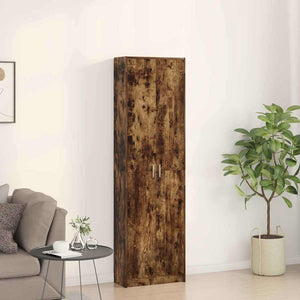 Armoire Chêne fumé 55 x 25 x 189 cm Bois d'ingénierie
