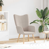 Fauteuil relaxant Gris clair 62 x 67 x 95.5 cm tissu