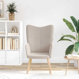 Fauteuil relaxant Gris clair 62 x 67 x 95.5 cm tissu