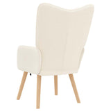 Fauteuil relaxant Crème 62 x 67 x 95.5 cm tissu