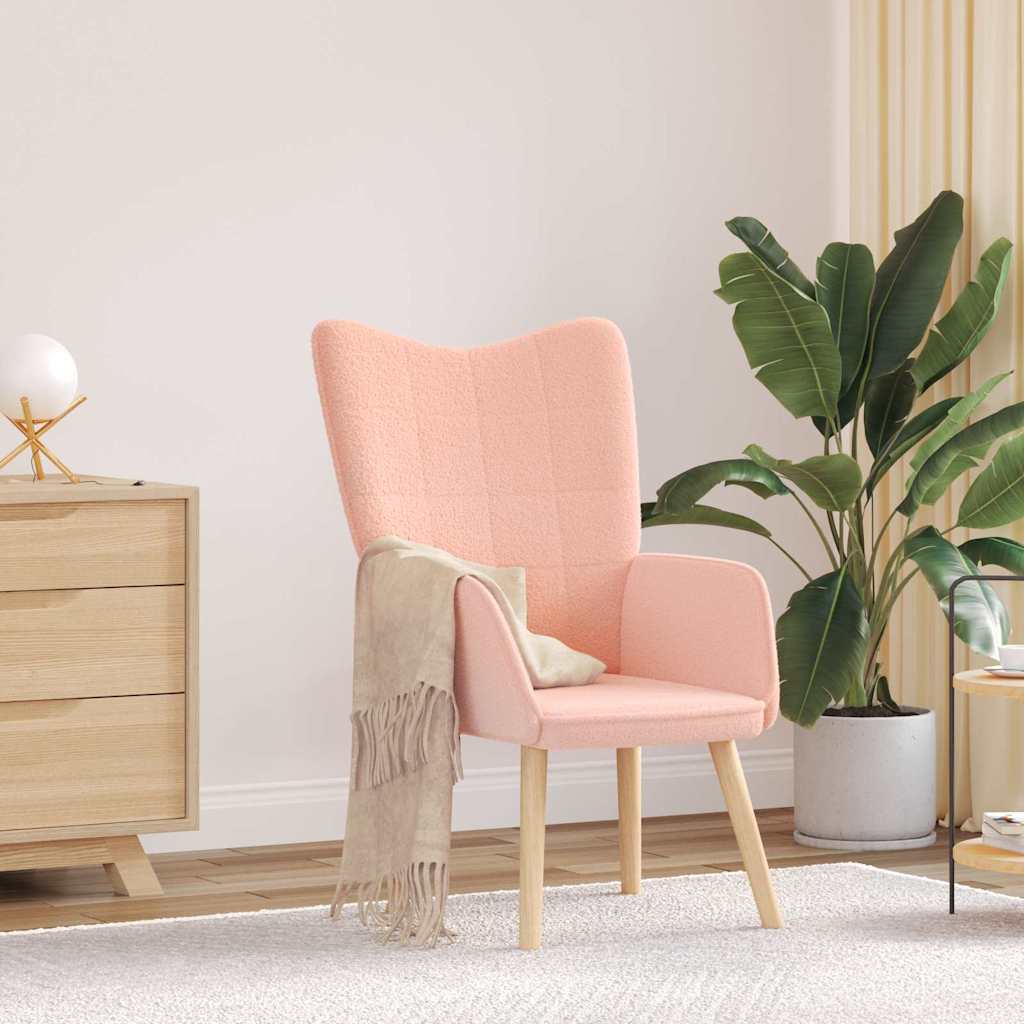 Fauteuil relaxant Rose 62 x 67 x 95.5 cm tissu