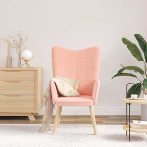 Fauteuil relaxant Rose 62 x 67 x 95.5 cm tissu