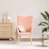 Fauteuil relaxant Rose 62 x 67 x 95.5 cm tissu