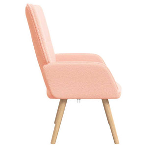 Fauteuil relaxant Rose 62 x 67 x 95.5 cm tissu
