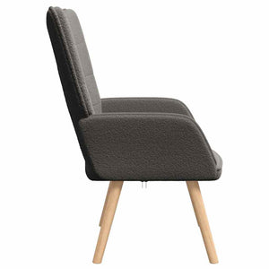 Fauteuil relaxant Gris foncé 62 x 67 x 95.5 cm tissu