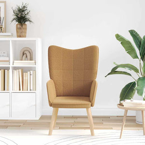Fauteuil relaxant Beige 62 x 67 x 95.5 cm tissu