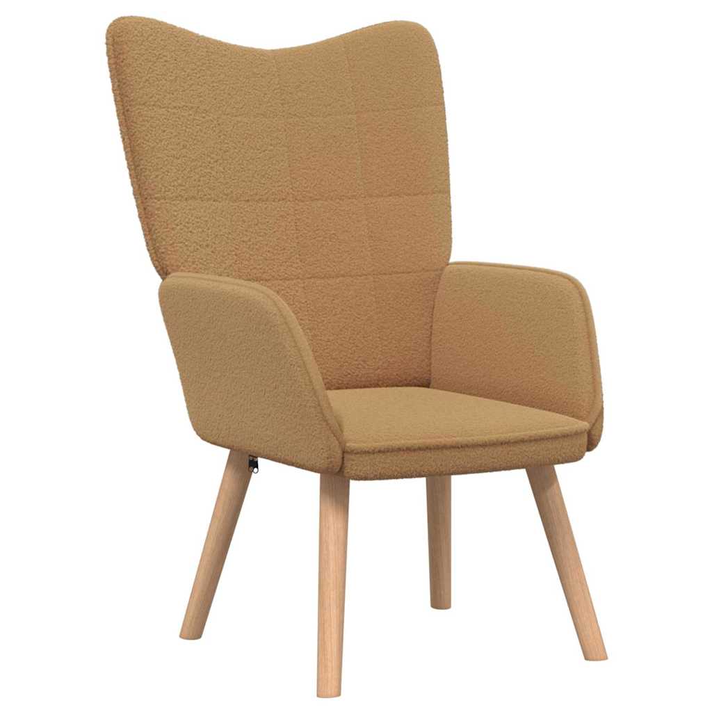 Fauteuil relaxant Beige 62 x 67 x 95.5 cm tissu