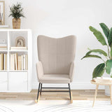 Fauteuil relaxant Gris clair 61 x 78 x 98 cm tissu