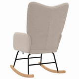 Fauteuil relaxant Gris clair 61 x 78 x 98 cm tissu