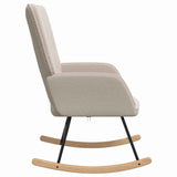 Fauteuil relaxant Gris clair 61 x 78 x 98 cm tissu