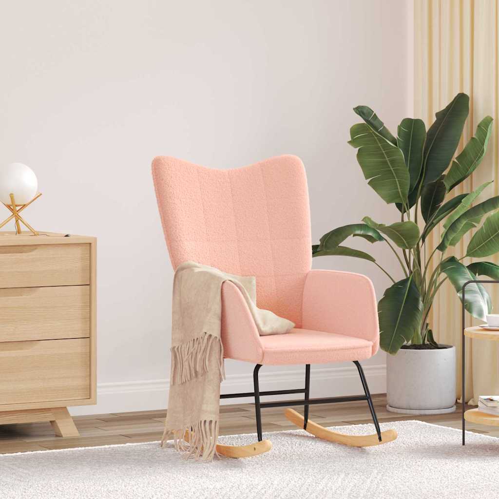Fauteuil relaxant Rose 61 x 78 x 98 cm tissu