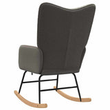 Fauteuil relaxant Gris foncé 61 x 78 x 98 cm tissu