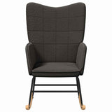 Fauteuil relaxant Gris foncé 61 x 78 x 98 cm tissu