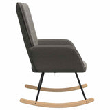 Fauteuil relaxant Gris foncé 61 x 78 x 98 cm tissu