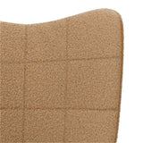 Fauteuil relaxant Beige 61 x 78 x 98 cm tissu