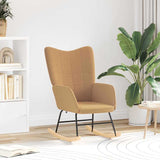 Fauteuil relaxant Beige 61 x 78 x 98 cm tissu