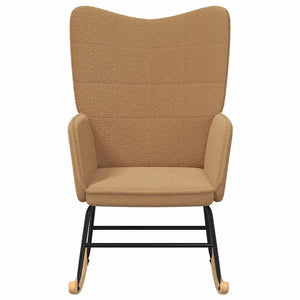 Fauteuil relaxant Beige 61 x 78 x 98 cm tissu