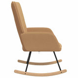 Fauteuil relaxant Beige 61 x 78 x 98 cm tissu