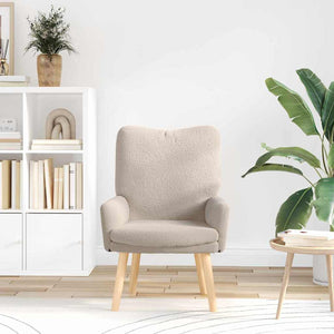 Fauteuil relaxant Gris clair 63 x 67 x 94 cm tissu