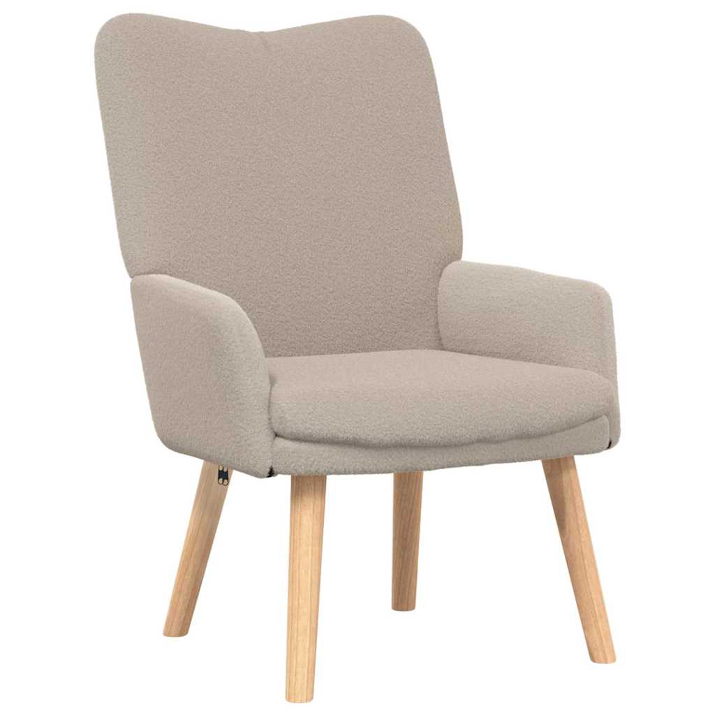 Fauteuil relaxant Gris clair 63 x 67 x 94 cm tissu