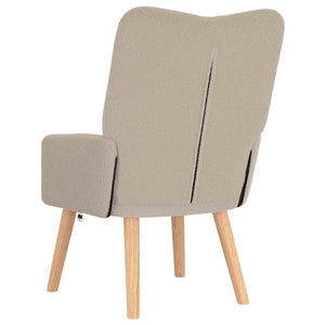 Fauteuil relaxant Gris clair 63 x 67 x 94 cm tissu