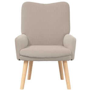 Fauteuil relaxant Gris clair 63 x 67 x 94 cm tissu