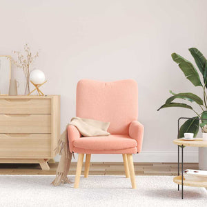 Fauteuil relaxant Rose 63 x 67 x 94 cm tissu