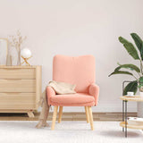 Fauteuil relaxant Rose 63 x 67 x 94 cm tissu