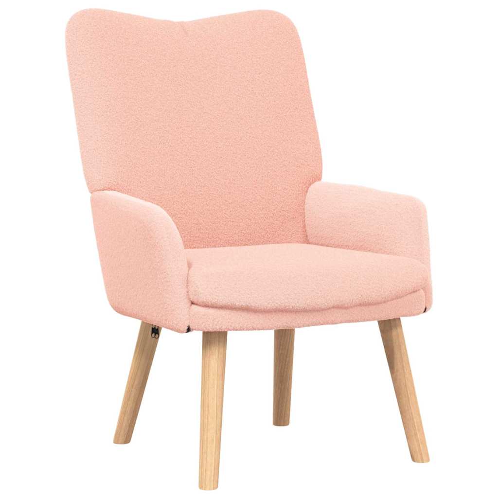 Fauteuil relaxant Rose 63 x 67 x 94 cm tissu