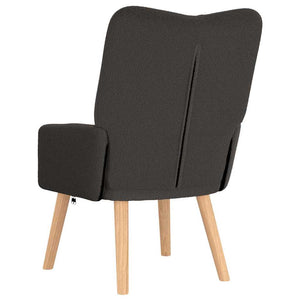 Fauteuil relaxant Gris foncé 63 x 67 x 94 cm tissu