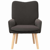 Fauteuil relaxant Gris foncé 63 x 67 x 94 cm tissu