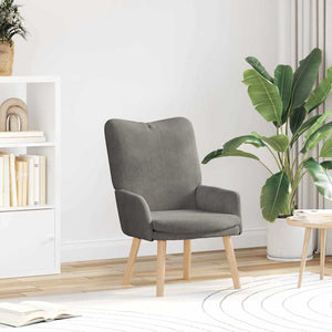 Fauteuil relaxant Gris clair 63 x 67 x 94 cm tissu