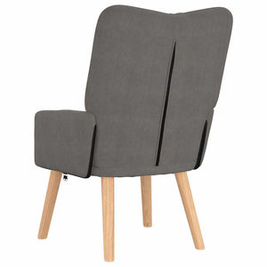 Fauteuil relaxant Gris clair 63 x 67 x 94 cm tissu
