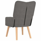 Fauteuil relaxant Gris clair 63 x 67 x 94 cm tissu