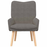Fauteuil relaxant Gris clair 63 x 67 x 94 cm tissu