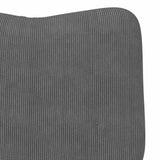 Fauteuil relaxant Gris foncé 63 x 67 x 94 cm tissu