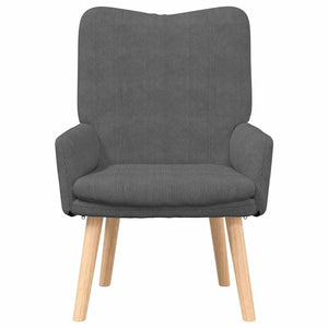 Fauteuil relaxant Gris foncé 63 x 67 x 94 cm tissu