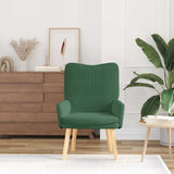 Fauteuil relaxant Vert jungle 63 x 67 x 94 cm tissu