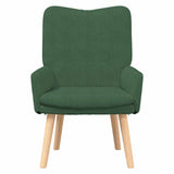Fauteuil relaxant Vert jungle 63 x 67 x 94 cm tissu